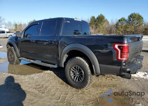 2020 Ford F150 Raptor из США, поврежденный, VIN 1FTFW1RG0LFA46511